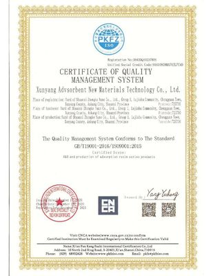 Resin für den Anionenaustausch mit großen Poren