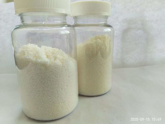 Weiße Farbe Hydrometallurgische Harzchelate Makropore schwache Säure Kationenaustauschharz